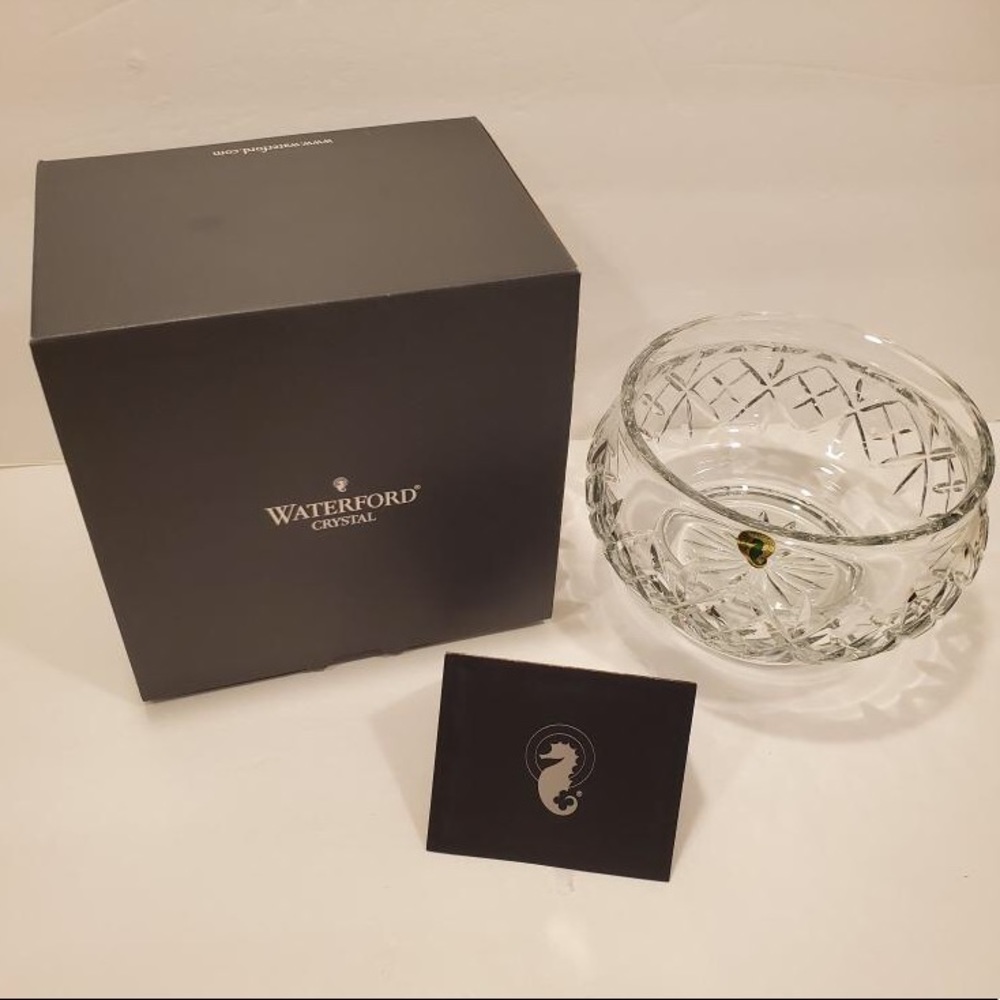 Waterford Lismore Nouveau Footed 8" Crystal Bowl